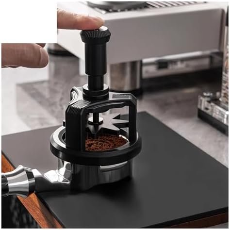 Teemo Automatic Rotating WDT Tool Espresso Needle Distributor,Barista Accessories,Anti-Clumping Coffee Grinder Accessory(58mm WDT) - Image 6