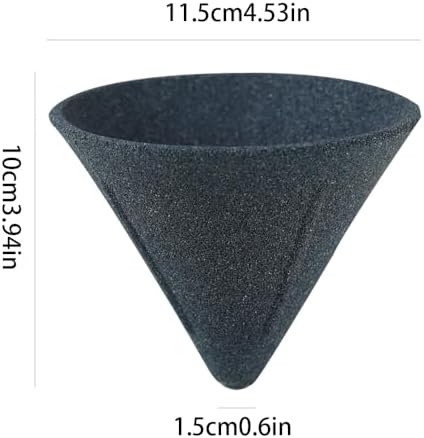 Microporous Ceramic Coffee Filter, Handmade Drip Cup No Paper Needed Reusable for Tea and(Filter cup and pot) - Image 6