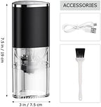 UPKOCH Electric Coffee Burr Mill Detachable Design Rechargeable Automatic Coffee Bean Mill for Home Use for Conical Grinding and Timing Functions - Image 2