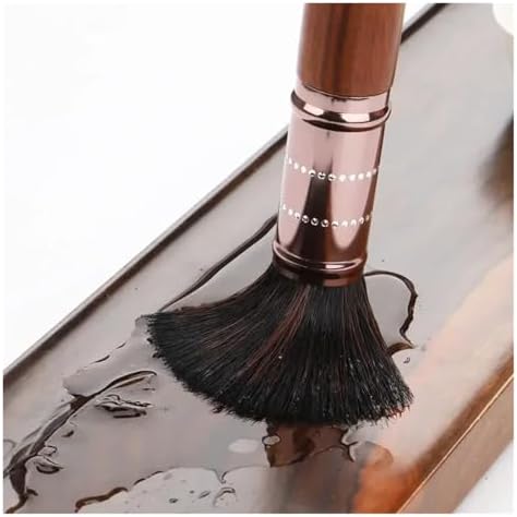 1PC Handle Coffee Machine Cleaning Brush Flat Head Round Household Grinder Tool - Image 3