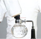 JITEM Cafetera Syphon Coffee Maker Japanese Style Vacuum Glass Siphon Pot Percolators 3-5 Cups Glass Tabletop Siphon Coffee Maker for Coffee or Tea - Image 6