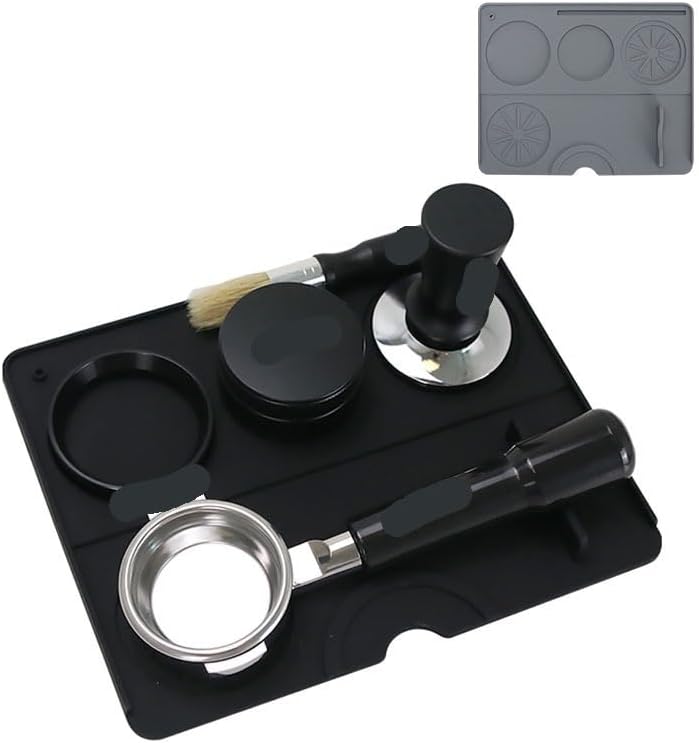 Silicone Non Slip Coffee Tamper Mat Portafilter Station Pad - Image 2