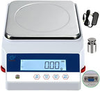 6kg .01g Digital Precision Analytical Balance Scale High Precision Lab Electronic Toploading Balances Jewelry Scale Scientific Scale Laboratory Scale Weighing Industrial Scale Counting Scale by RUISHAN