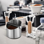 OSALADI Stainless Steel Coffee Knock Box with Removable Knock Bar and Non-slip Pad, Sturdy Coffee Grounds Container for Restaurants and Bars, Easy to Use and Stable Structure - Image 6