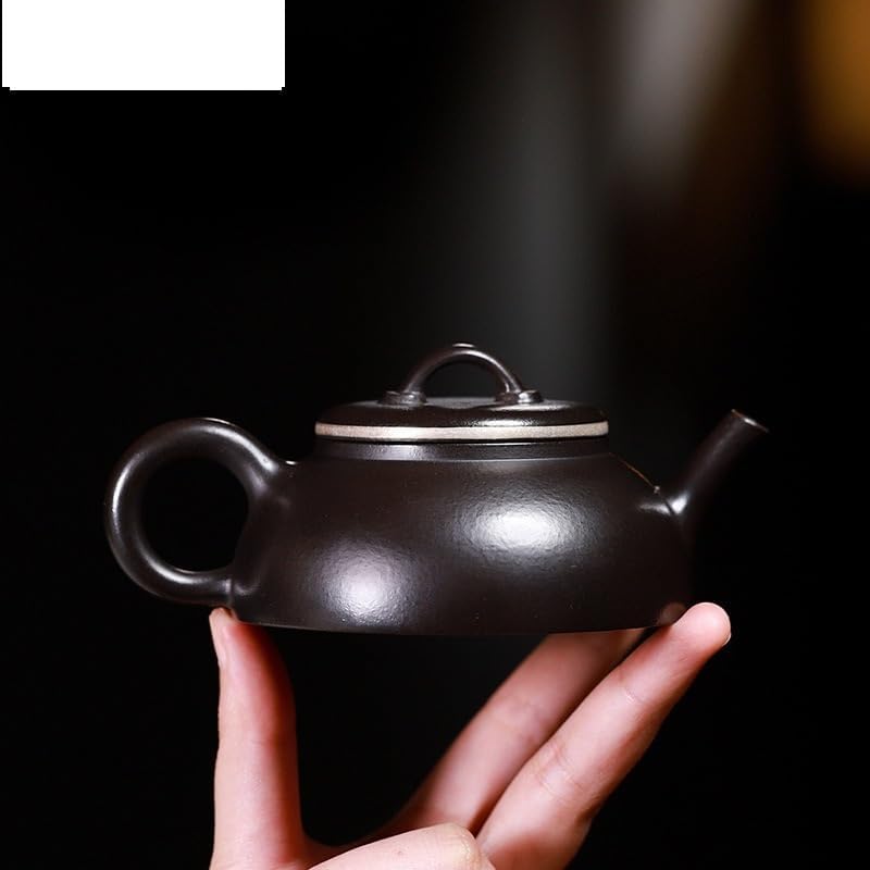 Tea Kettle 150ml Purple Clay Teapots Handmade Pot Zisha Teaset Chinese Teapot Loose Leaf Tea Steeper Ceramic Tea Infuser - Image 2