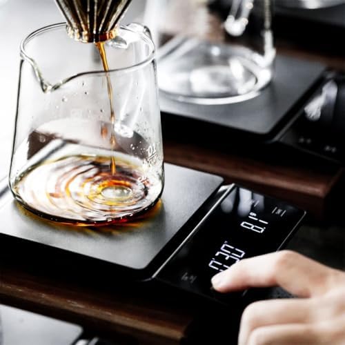 Electronic Coffee Scale 0.1g with Timer 3kg Plastic Kitchen - Image 5