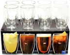 Moderna Artisan Series Double Wall 12 oz Beverage Glasses by Ozeri