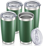 20 oz Tumbler with Lid Stainless Steel Insulated Tumblers Bulk Cups Mug by Orebigo