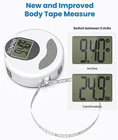 RENPHO Food Scale with Nutritional Calculator, RENPHO Body Measuring Tape - Image 5