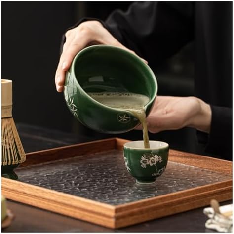 Matcha Whisk Set Easy To Clean Tea Versatile Matchas And Bowl Teaware Kit(Bowl-A) - Image 3