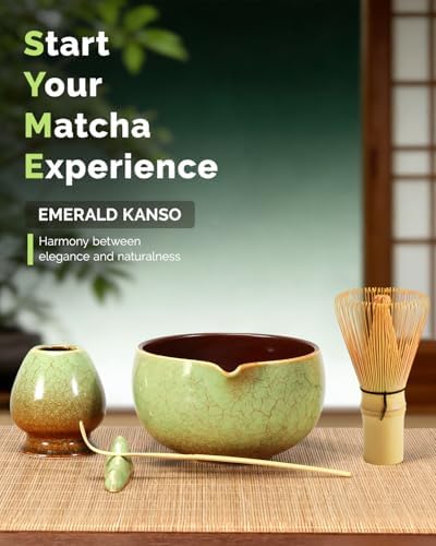Maestri House Matcha Whisk Set, 7-Piece Kit with Spouted Ceramic Bowl - Image 2