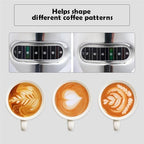12/20oz Milk Frothing Pitcher with Temperature Display Stainless Steel Frother Jug Cup for Latte Art Barista(600ml 20oz) - Image 4