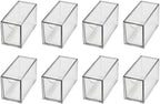 8 Pcs Stackable Tea Bag Organizer Drawers Clear Acrylic by Bestseller