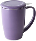 FORLIFE Curve Tall Tea Mug with Infuser and Lid, 15-Ounce, Purple by Unknown