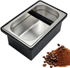 Espresso Knock Box,Stainless Steel Knocker Storage Box by Unknown