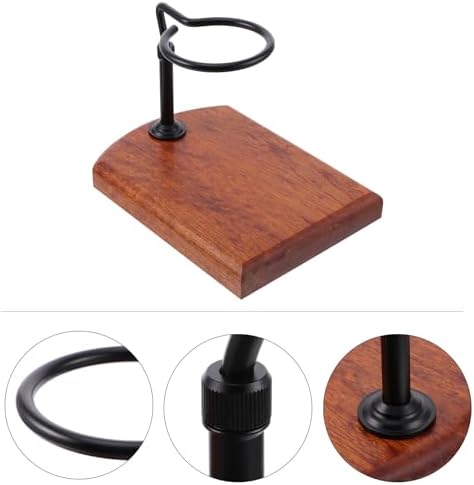 Adjustable Wooden Coffee Dripper Stand for Brewing Smooth Coffee - Image 4