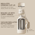 MEGAWISE 1L Portable Electric Kettle, 4 Temp Settings, 8H Keep Warm - Image 4