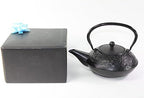 Japanese Antique 24 Fl Oz Black Chinese Dragon Design Cast Iron Teapot Tetsubin with Infuser+ Gift Bow by Unknown