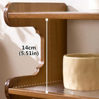 4-Tier Wooden Mug Display Holder, Mug Holder For Countertop Coffee Cup Holder Coffee Mug Organizer Mug Rack for Coffee Bar Organizer Mug Shelf for Cabinet for Kitchen, Home,Acrylic 1 - Image 4