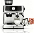 20 Bar Espresso Coffee Machine with Built-in Bean Grinder, Pressure Gauge by Unknown