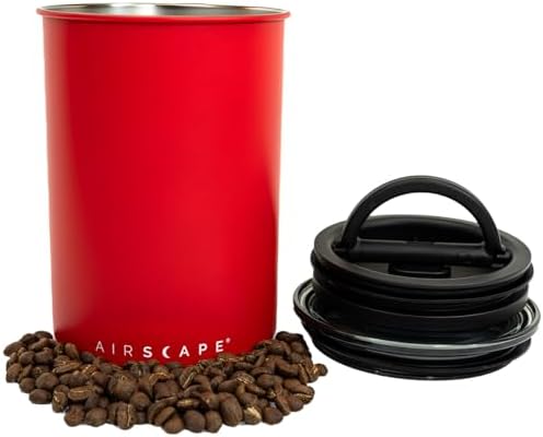 Airscape Stainless Steel Coffee Canister & Scoop Bundle - Food Storage - Image 2