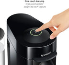 Nespresso VertuoPlus Coffee and Espresso Machine by De'Longhi with Milk Frother, Ink Black - Image 2