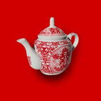 Chinese Wedding Tea Gift Set Service Bride and Groom (Double Happiness S) - Image 6