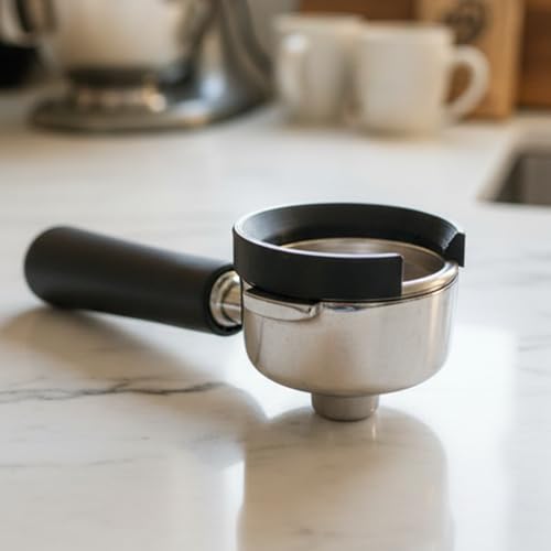 Magnetic Portafilter Funnel for Eureka Mignon Grinders, Compatible with E61 Portafilter, Espresso Dosing Ring with Magnets, Cleaner Coffee Workflow Accessory - Image 3