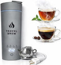 Travel Tea Kettle With Tea Infuser - 500ml with Auto Shut Off Protection by Unknown