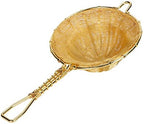 Pure Copper Tea Infuser Strainer, Reusable Loose Leaf Tea Filter, Hand - Woven Double - Layer Fine Mesh Design for Optimal Brewing, Elegant Hollow Shape for Teapots and Cups, Perfe - Image 7