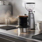 Coffee Cleaning Bellows Air Blower Bean Reservoir Wooden Top Appliance Part for Grounds Removal Suitable for Baristas - Image 3