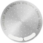 Titanium Coating Espresso Puck Screen 51/53/58.5mm Reusable Metal Filter 0.8mm Thickness Lower Shower Screen(2pcs H 58.5mm) - Image 2