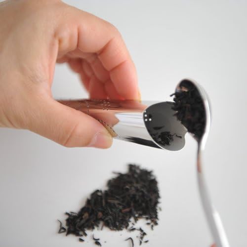 Alessi MMI25 "You" Tea infuser in 18/10 Stainless Steel Mirror Polished, Silver - Image 5