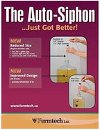 Fermtech Regular Deluxe Siphon Homebrew Kit, Regular Auto-Siphon Brewing Equipment, 24" Pro Wine Bottling Wand Filler, Clamp and Tubing and 30" Brush. Wine, Beer, and Kombucha Making Supplies - Image 2