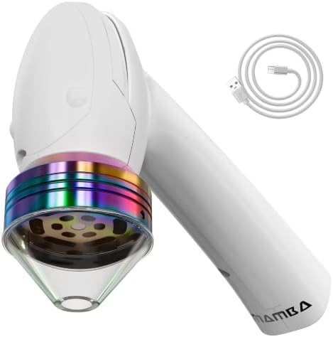 Mamba Original Electric Seed Grinder, USB-C Rechargeable Spice Mill, White by Mamba