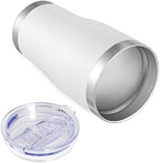 VEGOND 20oz Tumbler Stainless Steel Tumbler Cup with Lid And Straw Vacuum Insulated Double Wall Travel Coffee Mug(White 6 Pack) - Image 6