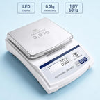 Lab Scale 5000gx0.01g, Digital Gram Weight Scale for Jewelry，Coin & Gold - Image 2