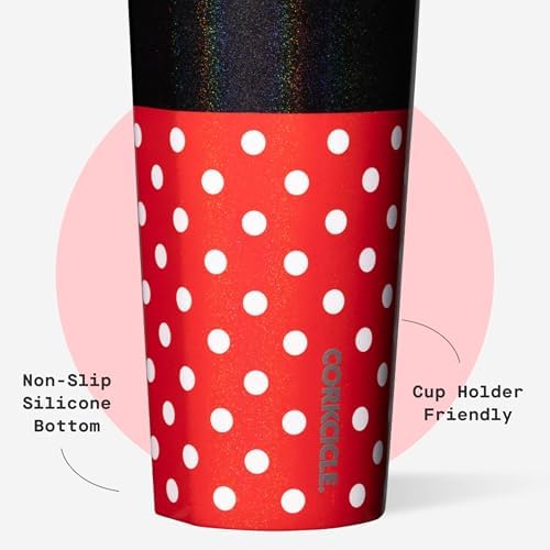 Corkcicle Cold Cup Straw Tumbler, 24 oz, Disney Minnie Mouse - Image 5