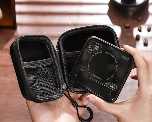 BOOKOO Coffee Scale with Storage Bag Esprosse with Timer Mini Digtial Coffee Scale Rechargeable with Auto Mode Flow Rate Mode Scale for Coffee APP Bluetooth Connection Coffee Bean Scale - Image 2