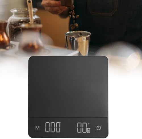 Aramox Rechargeable Coffee Scale, High Digital Scale Pour Over Hand Drip Coffee Scale with Timer Auto Tare LED Display (5kg/0.1g) - Image 5
