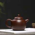 Tea Pots For Loose Tea Chinese Creative Purple Clay Kettle, Household Tea Maker, Portable Travel Teapot, Tea Kettle, Handmade Tea Ceremony Supplies 240ML Tea Infuser Pot - Image 4