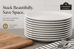 10 Strawberry Street 10.5" Catering Coupe Dinner Plate, Set of 12,White - Image 4