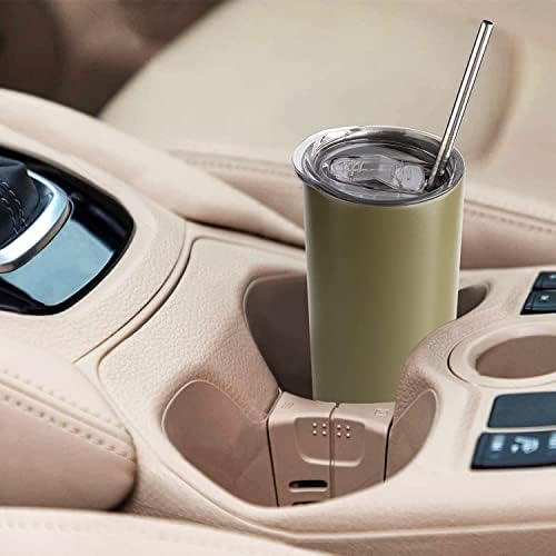 6 Pack Stainless Steel Skinny Tumbler, 20 OZ Double-Insulated Water Tumbler Cup with 6 Straw and 3 Brush, Vacuum Travel Mug Gift for Hot Cold Drinks with Cleaning(Black) - Image 6