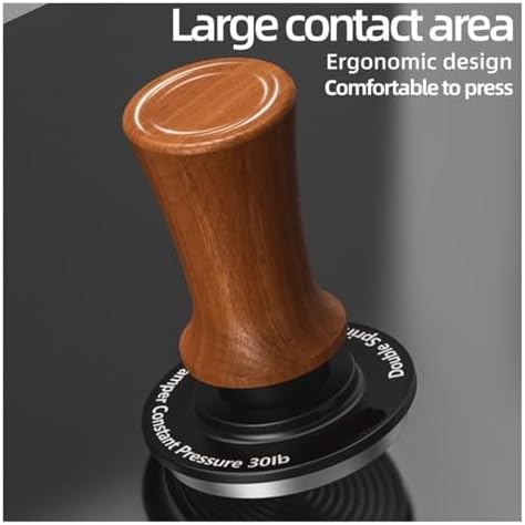 30lb Coffee Tamper Constant Pressure Calibrated Double Spring 51mm 53mm 53.7MM 58mm, Compatible With Breville，Espresso Maker Accsesories Barista(58.35MM) - Image 3