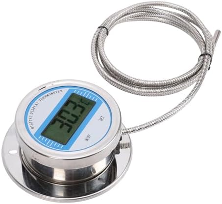 Digital Thermometer, Stainless Steel Probe, Accurate Temperature Measurement -50 to 392F for Cooking Kitchen BBQ Smoker - Image 2