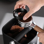 Espresso Knock Box - Bincoo Espresso Machine Knock Box/Espresso Grounds Knock Box, Barista Style Coffee Knock Box for Grounds with Removable Shock-Absorbent Knock Bar and Anti-Slip Base. (yellow) - Image 5