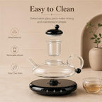 Electric Filtration Teapot Set, Glass teapot - Image 4