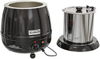 KoolMore Commercial Soup Kettle Warmer with Hinged Lid and Removable Pot Insert for Buffet, Restaurant, Party, Event, and Catering, Large 2.5 Gallon, Electric [Black] (SK-BK-3G) - Image 2
