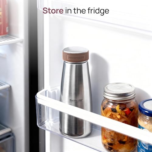 NitroPress Cold Brew Coffee Maker - Stainless Steel Home Brew Kit - Image 7