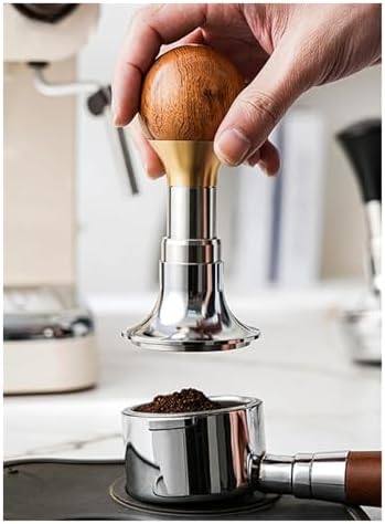 Constant Pressure Coffee Tamper 51mm 53.35mm 58.5mm The Force Tamper Impact Espresso Tampers with Calibrated Spring Loaded(58.5mm) - Image 4